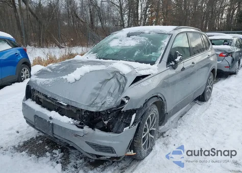 2021 Volkswagen Tiguan 2.0T S из США, поврежденный, VIN 3VV0B7AX4MM027947